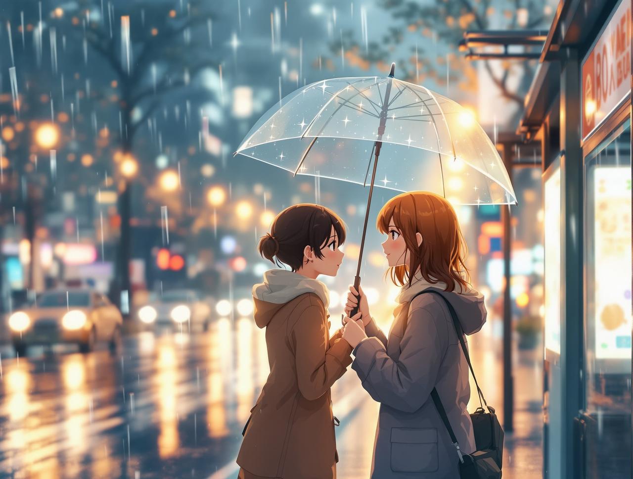 短剧大全免费观看在线《那把伞下的雨天》- 温情治愈题材动漫短剧